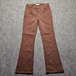 Madwell Mid-Rise Kick Out Jeans Brown Flare Leg Size 26 CKP481505814